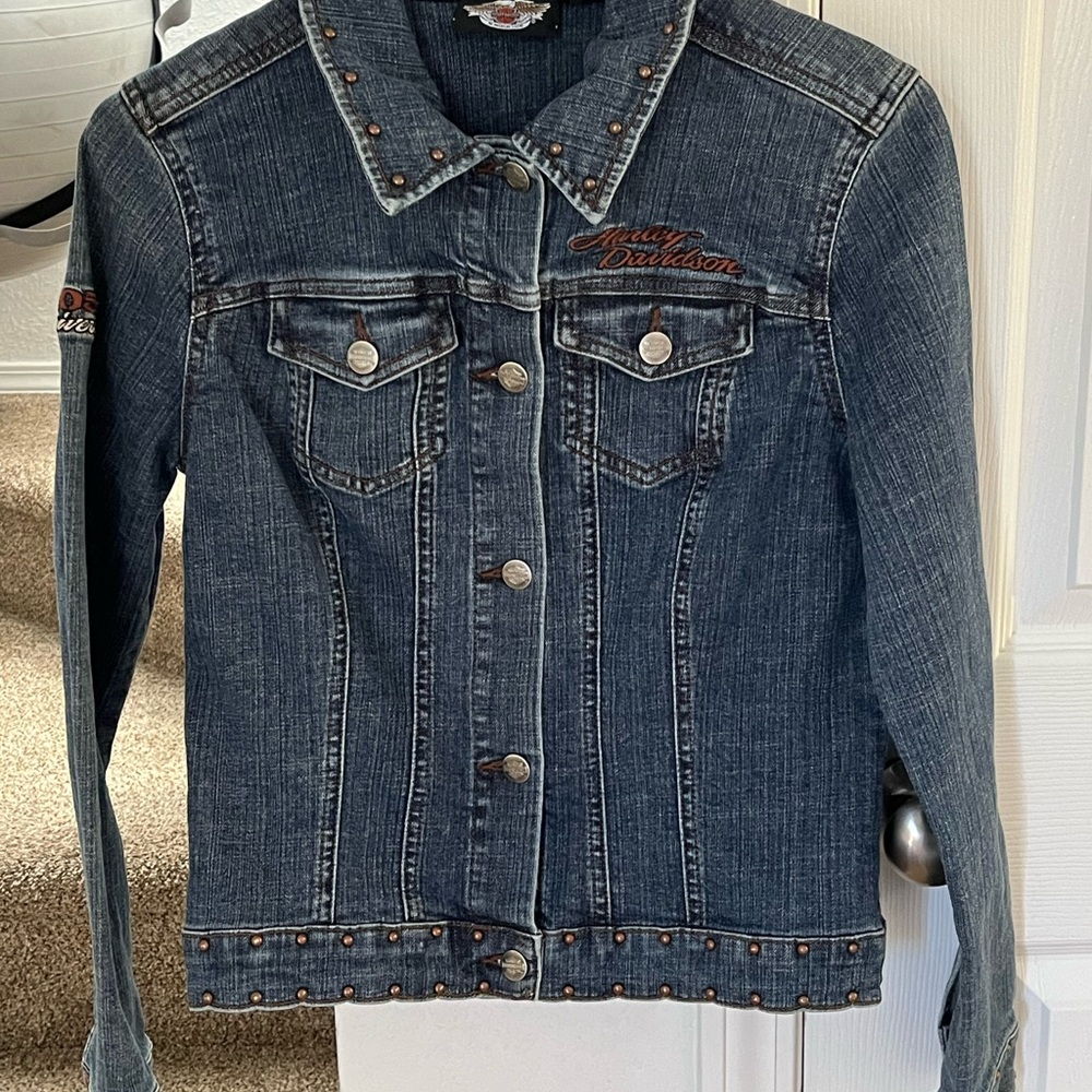 Harley-Davidson Women's Blue Denim Jacket